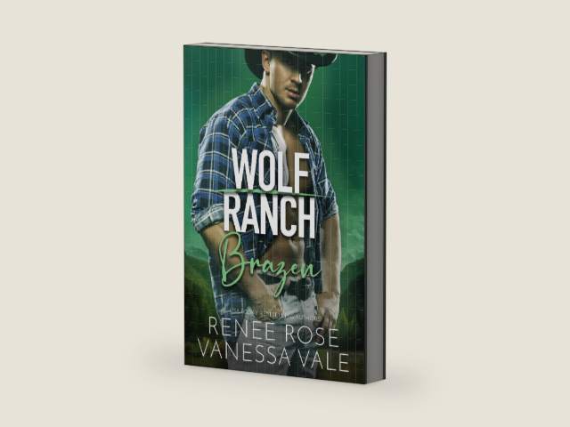 Brazen: A Reverse Age Gap Single Mom Cowboy Shifter romance (Wolf Ranch Book 12) by Renee Rose | barcode:9781637207376 | source:'9781637207376-right-three-quarter.jpg