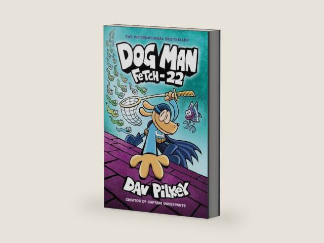 Dog Man Series, Set of 6 Books, Vol. 7-12 by Dav Pilkey | barcode:9781637991763 | source:'9781637991763-3-right-three-quarter.jpg