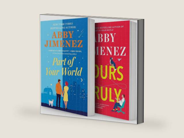 Part of Your World Series, Collection Set of 2 Books. Part of Your World and Yours Truly by Abby Jimenez by Abby Jimenez | barcode:9781637995921 | source:'9781637995921-right-three-quarter.jpg