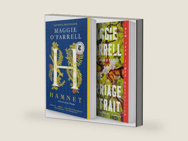 The Maggie O'Farrell Bestselling,2 Books Collection Set,Hamnet,The Marriage Portrait: Reese's Book Club. by Maggie O'Farrell | barcode:9781637998465 | source:'9781637998465-right-three-quarter.jpg