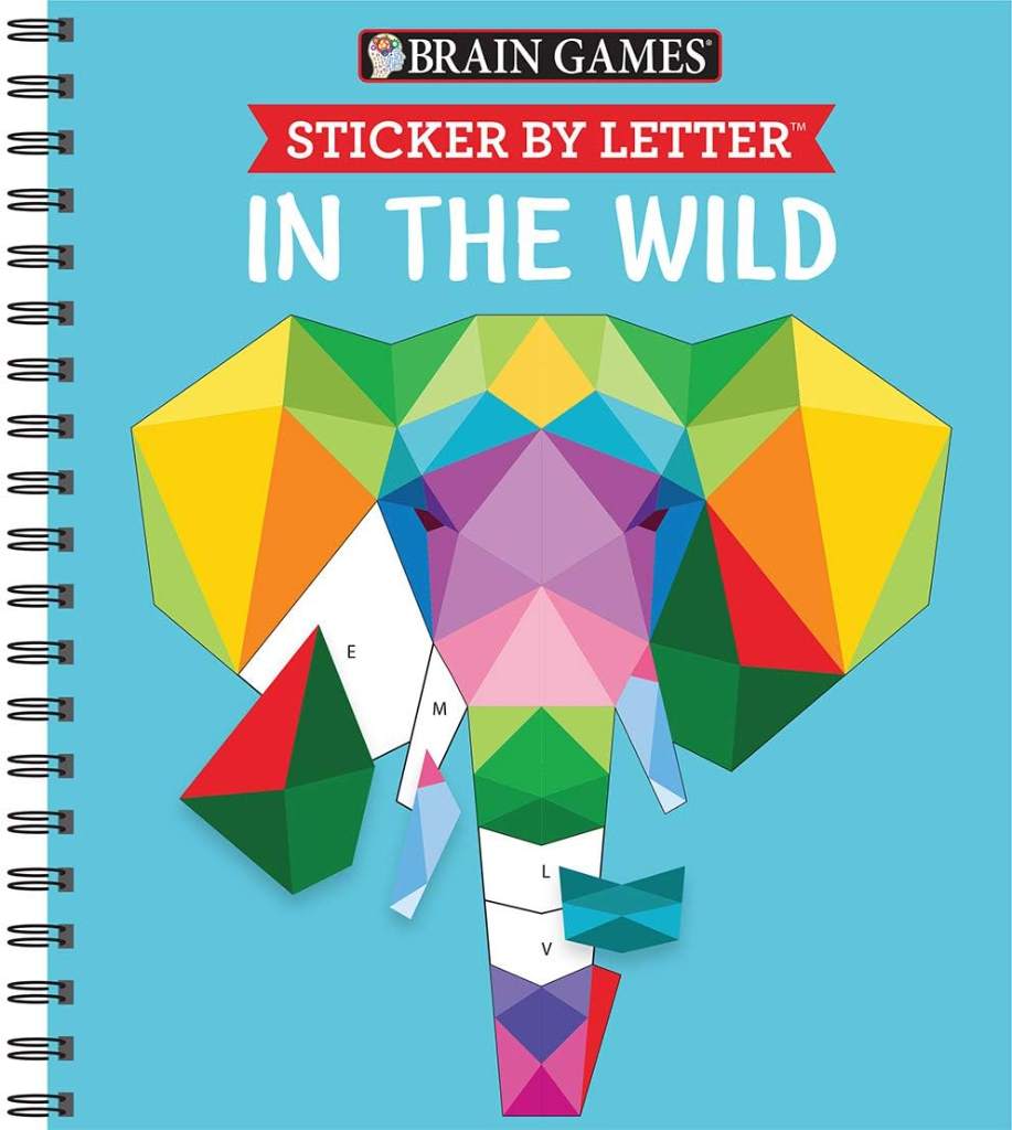 Brain Games - Sticker by Letter: In the Wild (Sticker Puzzles - Kids Activity Book) by Publications International Ltd. | barcode:9781640307414 | source:'9781640307414.jpg
