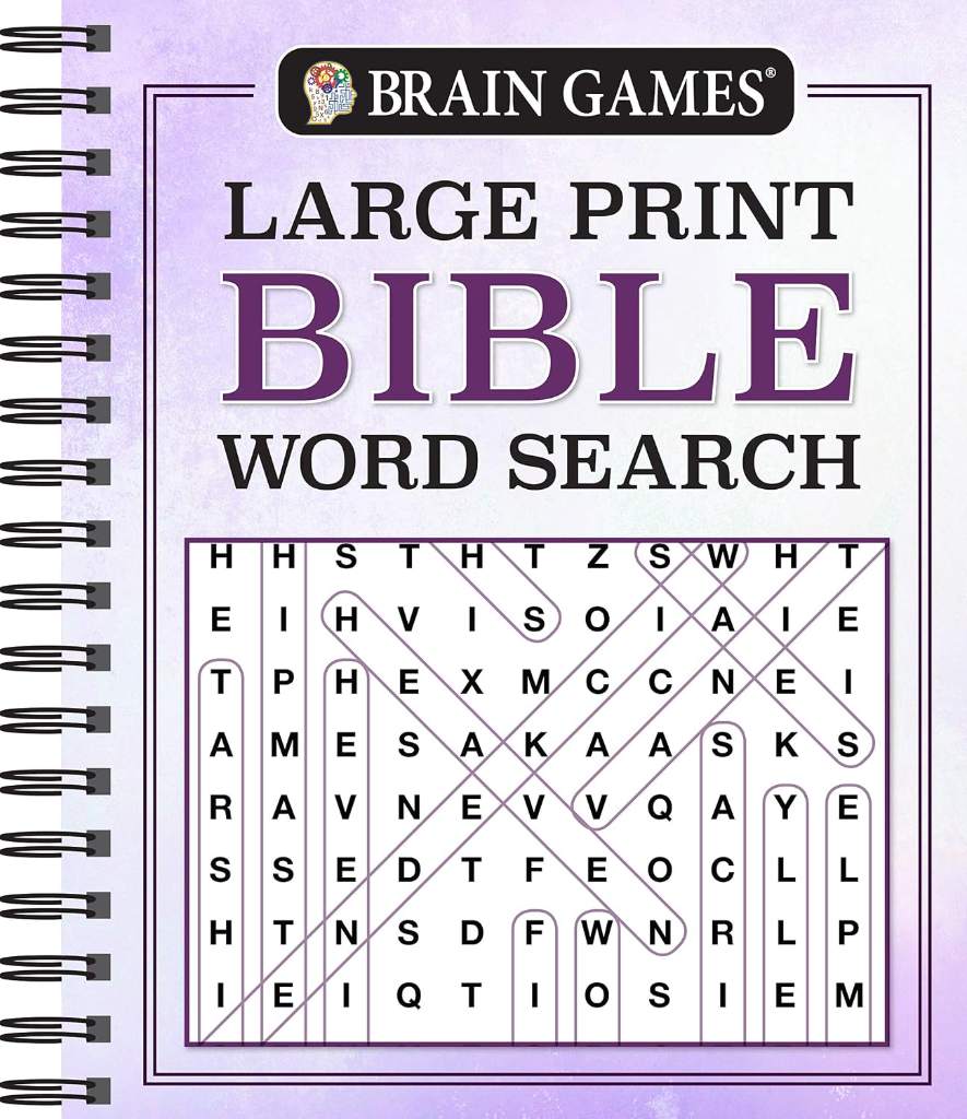 Brain Games - Large Print Bible Word Search (Brain Games - Bible) by Publications International Ltd. | barcode:9781640308466 | source:'9781640308466.jpg