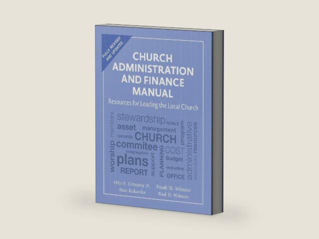 Church Administration and Finance Manual: Resources for Leading the Local Church by Otto F. Crumroy Jr. | barcode:9781640655645 | source:'9781640655645-right-three-quarter.jpg