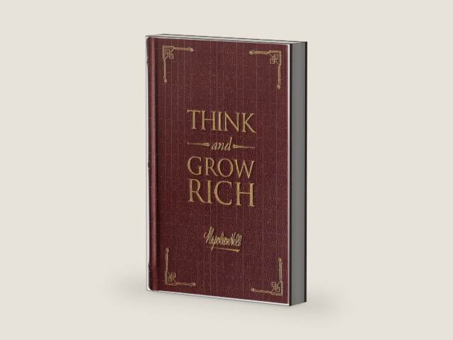 Think and Grow Rich Deluxe Edition (Official Publication of the Napoleon Hill Foundation) by Napoleon Hill | barcode:9781640955110 | source:'9781640955110-right-three-quarter.jpg