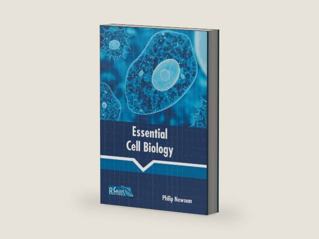 Essential Cell Biology by Philip Newsom | barcode:9781641165570 | source:'9781641165570-right-three-quarter.jpg