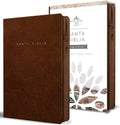 Biblia Reina Valera 1960 letra grande. Símil piel canela, cremallera, tamaño manual / Spanish Bible RVR 1960. Handy Size, Large Print, Leathersoft, Brown Zip (Spanish Edition) by Reina Valera Revisada 1960 | barcode:9781644732175 | source:'9781644732175.jpg