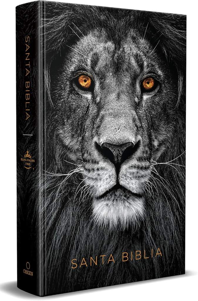 Biblia Reina Valera 1960 letra grande. Tapa dura, León de Judá, tamaño manual/ Spanish Bible RVR 1960. Handy Size, Large Print, Hardcover, Lion of Judah (Spanish Edition) by Reina Valera Revisada 1960 | barcode:9781644733868 | source:'9781644733868.jpg