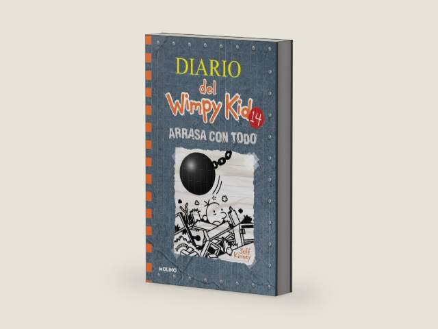Arrasa con todo / Wrecking Ball (Diario Del Wimpy Kid) (Spanish Edition) by Jeff Kinney | barcode:9781644735176 | source:'9781644735176-right-three-quarter.jpg