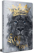 Biblia RVR60 letra grande tamaño manual, tapa dura León Rey de Reyes / Spanish Bible RVR60 Handy Size Large Print Hardcover Lion King of Kings (Spanish Edition) by Reina Valera Revisada 1960 | barcode:9781644737781 | source:'9781644737781.jpg