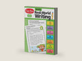 Evan-Moor Weekly Real-World Writing, Grades 1-2 Homeschooling & Classroom Resource, Reproducible Worksheets, Thank You Notes, Internet Search, Emails, ... Web Pages, Journal, Hands-on Activities by Evan-Moor Educational Publishers | barcode:9781645141563 | source:'9781645141563-right-three-quarter.jpg