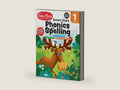 Evan-Moor’s Smart Start Phonics and Spelling Workbook for Grade 1, Beginning Reading, Spelling patterns, Learn to Read, Homeschool, Word families, Stickers, Print Copy, Audio stories by Evan-Moor Educational Publishers | barcode:9781645142775 | source:'9781645142775-right-three-quarter.jpg