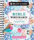 Brain Games - Large Print Bible Word Search: The Words of Jesus (Brain Games - Bible) by Publications International Ltd. | barcode:9781645587750 | source:'9781645587750.jpg