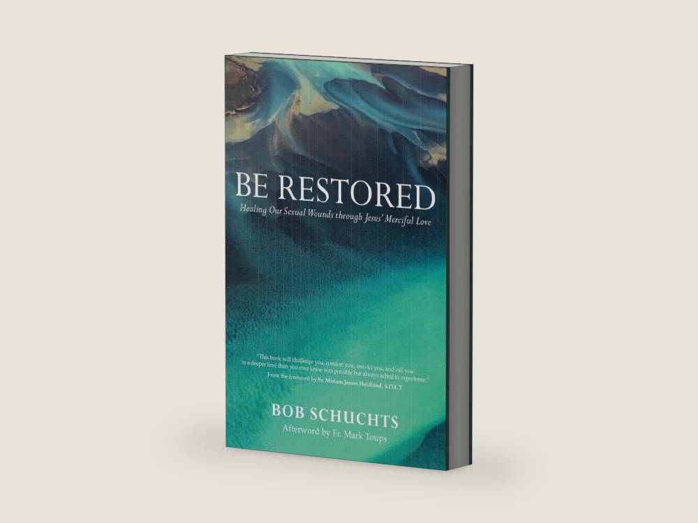 Be Restored: Healing Our Sexual Wounds through Jesus’ Merciful Love by Bob Schuchts | barcode:9781646800230 | source:'9781646800230-right-three-quarter.jpg