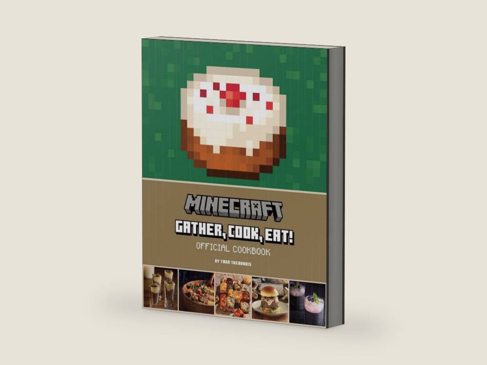 Minecraft: Gather, Cook, Eat! Official Cookbook (Gaming) by Tara Theoharis | barcode:9781647228262 | source:'9781647228262-right-three-quarter.jpg