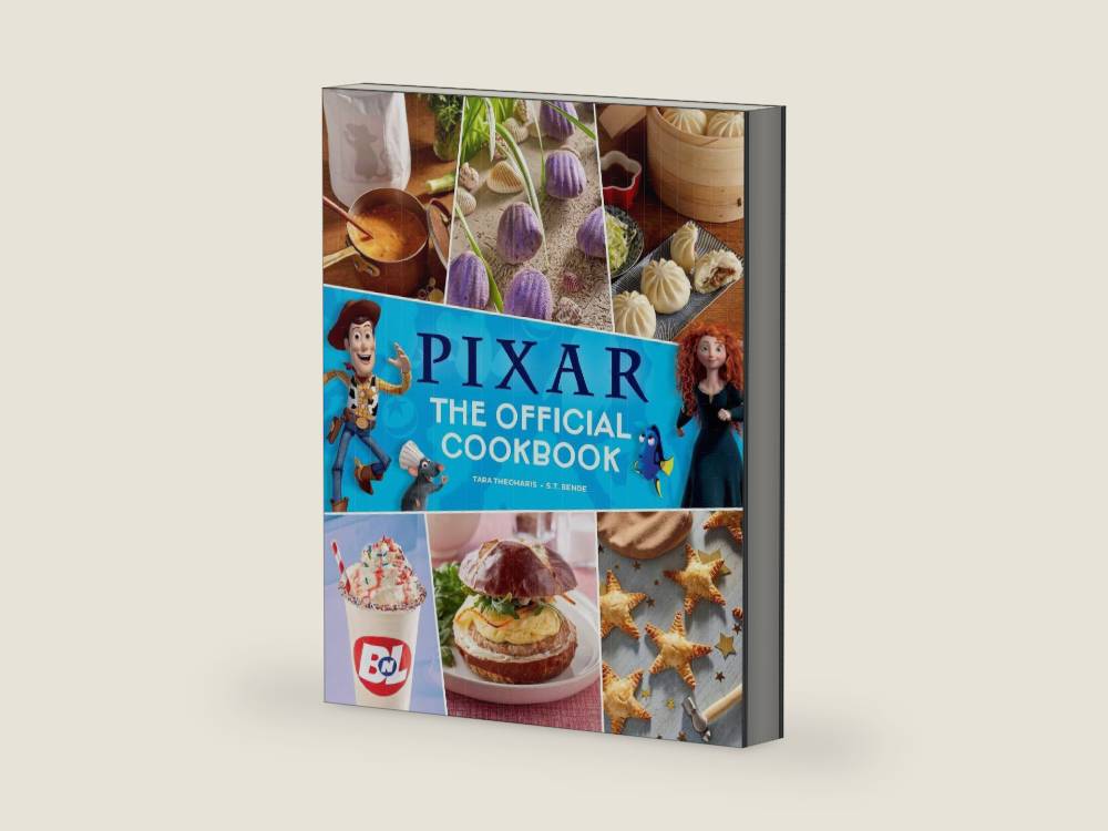 Pixar: The Official Cookbook by Tara Theoharis | barcode:9781647229702 | source:'9781647229702-right-three-quarter.jpg