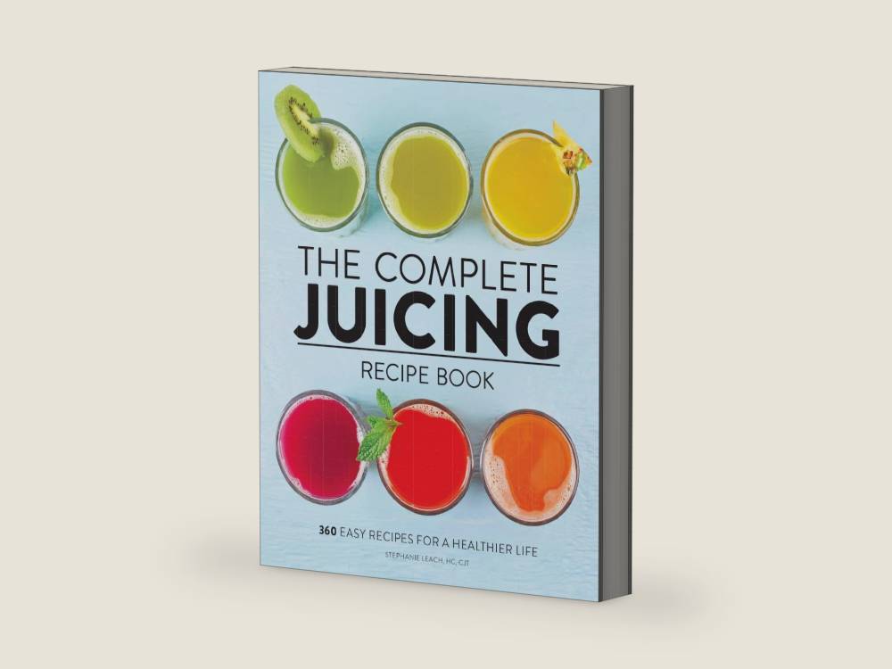 The Complete Juicing Recipe Book: 360 Easy Recipes for a Healthier Life by Stephanie Leach | barcode:9781647396732 | source:'9781647396732-right-three-quarter.jpg