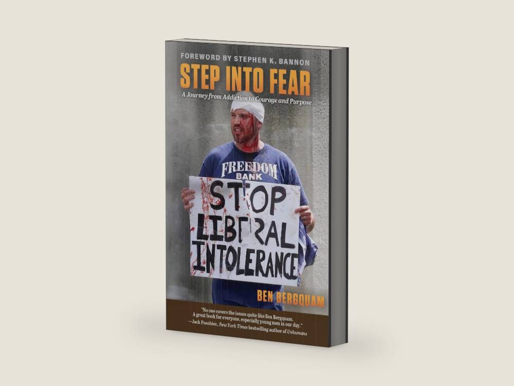 Step into Fear: A Journey from Addiction to Courage and Purpose by Ben Bergquam | barcode:9781648212895 | source:'9781648212895-right-three-quarter.jpg