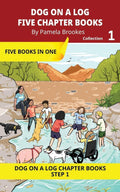 Five Chapter Books 1: Decodable Series for Students Learning to Read. For Beginning Readers and Students with Dyslexia. (Step 1 All Letters plus ... ck) (DOG ON A LOG Chapter Book Collections) by Pamela Brookes | barcode:9781648311352 | source:'9781648311352.jpg