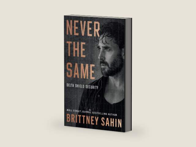 Never the Same (Delta Shield Security) by Brittney Sahin | barcode:9781662534744 | source:'9781662534744-right-three-quarter.jpg