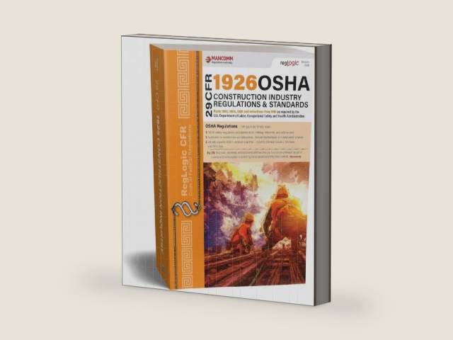 OSHA Construction Industry Regulations & Standards (29 CFR 1926) January 2026 by Mancomm | barcode:9781663863478 | source:'9781663863478-right-three-quarter.jpg
