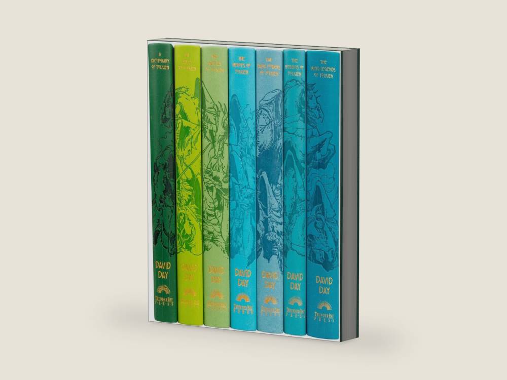 World of Tolkien Seven-Book Boxed Set by David Day | barcode:9781667212210 | source:'9781667212210-right-three-quarter.jpg