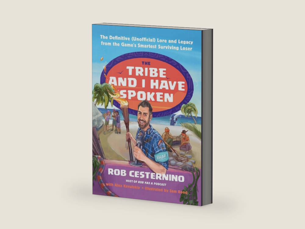 The Tribe and I Have Spoken: The Definitive (Unofficial) Lore and Legacy from the Game's Smartest Surviving Loser by Rob Cesternino | barcode:9781668087473 | source:'9781668087473-right-three-quarter.jpg