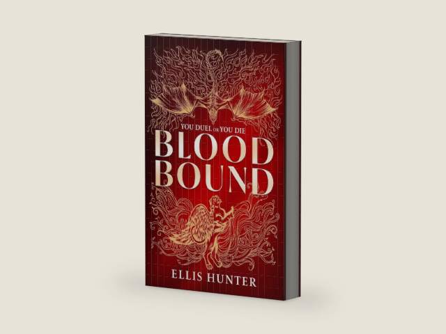 Blood Bound: A Novel (Cursed Covenant Book 1) by Ellis Hunter | barcode:9781668218211 | source:'9781668218211-right-three-quarter.jpg