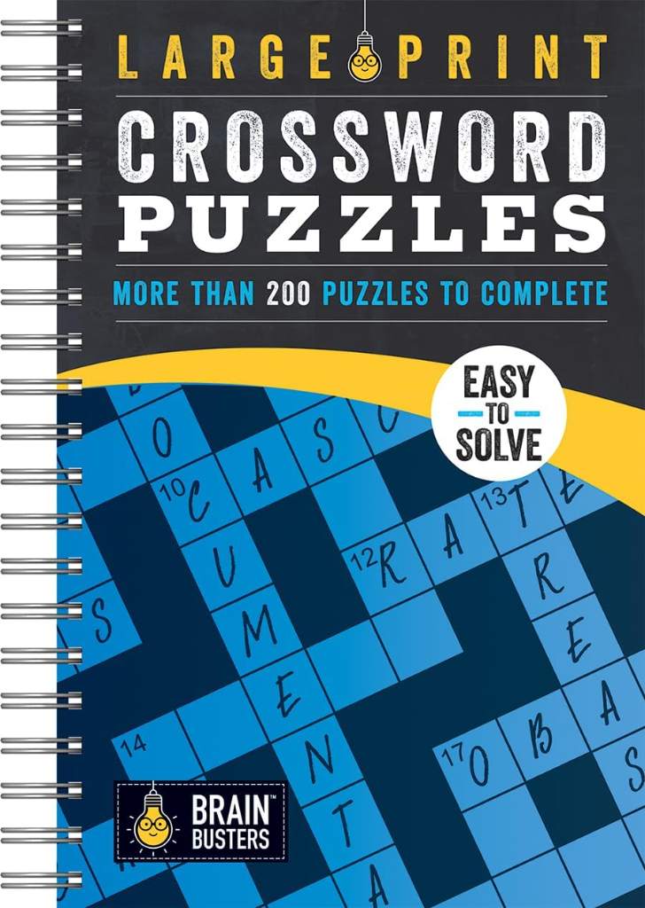 Large Print Crossword Puzzles: Over 200 Puzzles to Complete (Brain Busters) by Parragon Books | barcode:9781680524888 | source:'9781680524888.jpg