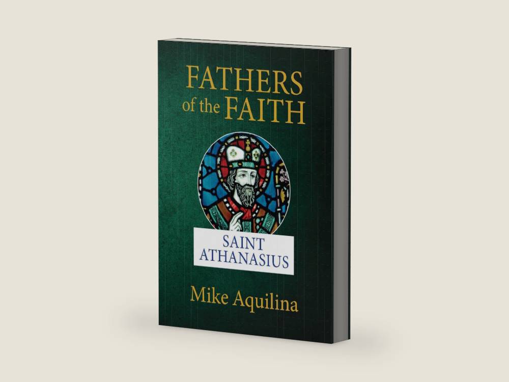 Fathers of the Faith: Saint Athanasius by Mike Aquilina | barcode:9781681923987 | source:'9781681923987-right-three-quarter.jpg