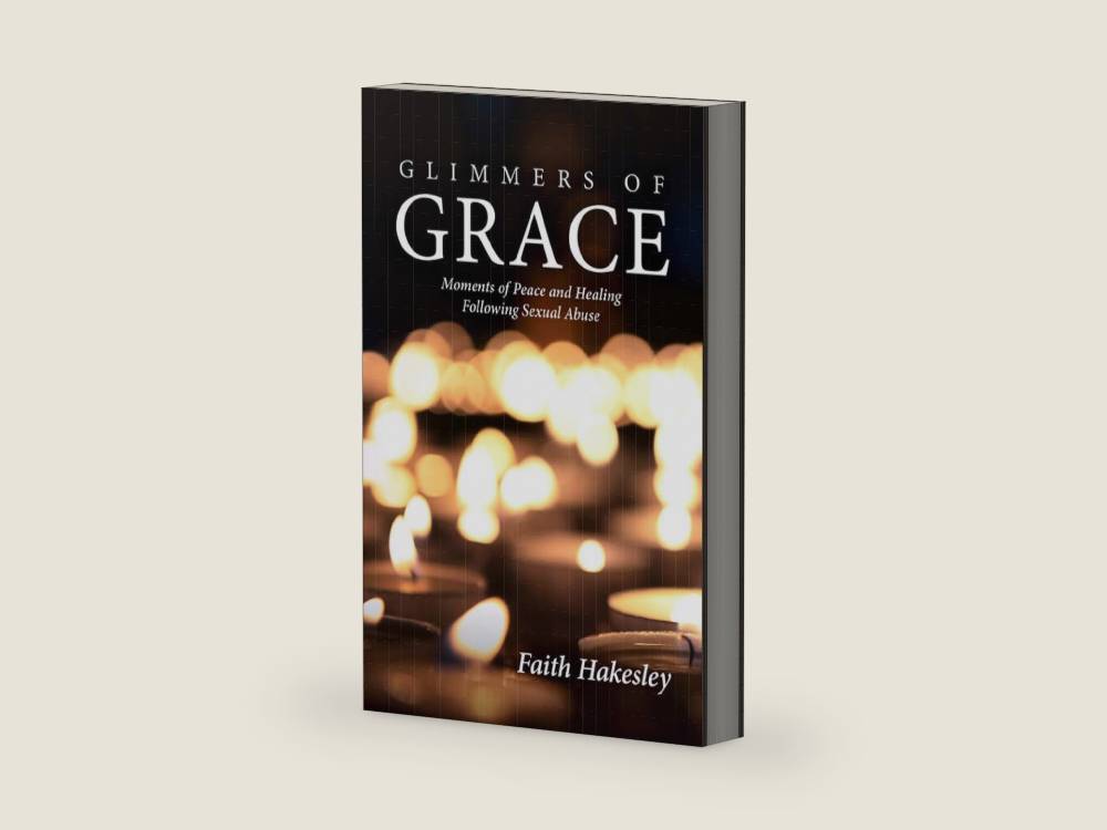 Glimmers of Grace: Moments of Peace and Healing Following Sexual Abuse by Faith Hakesley | barcode:9781681925509 | source:'9781681925509-right-three-quarter.jpg