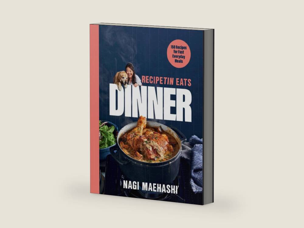 RecipeTin Eats Dinner: 150 Recipes for Fast, Everyday Meals by Nagi Maehashi | barcode:9781682688427 | source:'9781682688427-right-three-quarter.jpg
