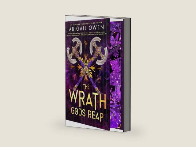 The Wrath Gods Reap: A Burn-the-World-Down Greek Gods Romantasy (The Crucible, 3) by Abigail Owen | barcode:9781682816745 | source:'9781682816745-right-three-quarter.jpg