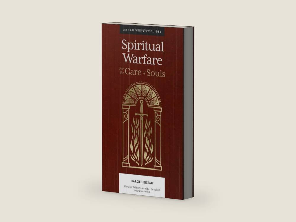 Spiritual Warfare: For the Care of Souls (Lexham Ministry Guides) by Harold Ristau | barcode:9781683596219 | source:'9781683596219-right-three-quarter.jpg