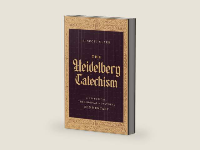 The Heidelberg Catechism: A Historical, Theological, and Pastoral Commentary (Exploring Reformed Faith Through 52 Weekly Lessons on Scripture, Doctrine, and Christian Living) by R. Scott Clark | barcode:9781683598206 | source:'9781683598206-right-three-quarter.jpg