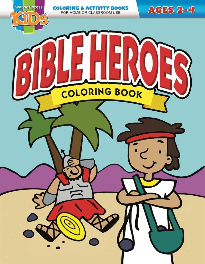 Bible Heroes Coloring Book by Warner Press | barcode:9781684341634 | source:'9781684341634.jpg