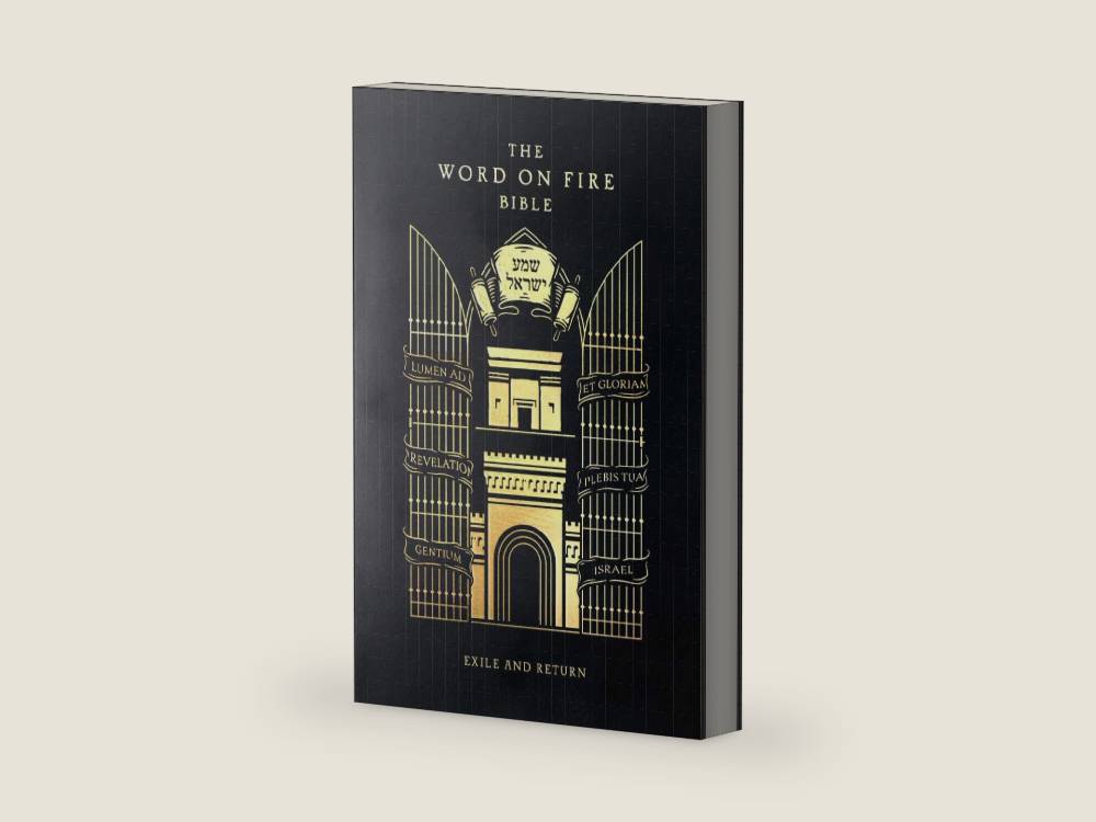 The Word on Fire Bible (Volume V): Exile and Return (Paperback) (Word on Fire Bible Series) by Robert Barron | barcode:9781685781439 | source:'9781685781439-right-three-quarter.jpg