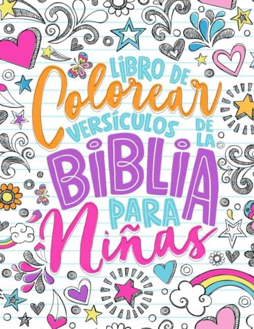 Libro de colorear - Versículos de la Biblia para niñas (Spanish Edition) by Inspired To Grace | barcode:9781700813596 | source:'9781700813596.jpg