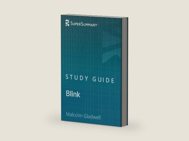 Study Guide: Blink by Malcolm Gladwell (SuperSummary) by SuperSummary | barcode:9781701178175 | source:'9781701178175-right-three-quarter.jpg