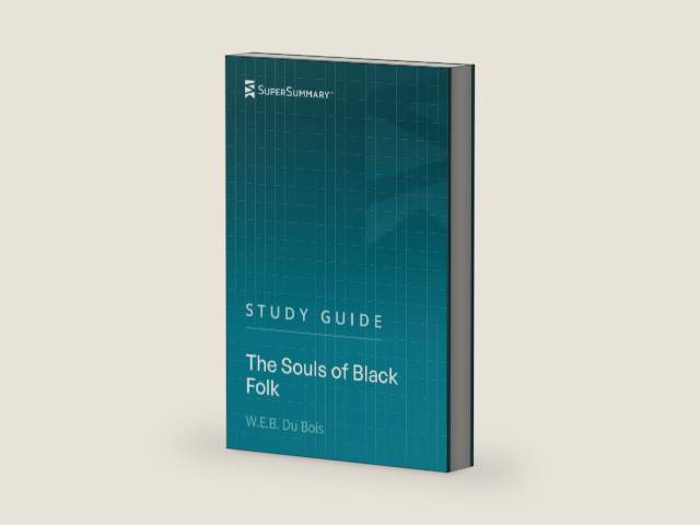 Study Guide: The Souls Of Black Folk by W.E.B. Du Bois (SuperSummary) by SuperSummary | barcode:9781706614326 | source:'9781706614326-right-three-quarter.jpg