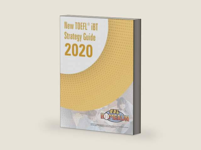 New TOEFL® iBT Strategy Guide 2020 by Rafael G. E. Otero | barcode:9781711353203 | source:'9781711353203-right-three-quarter.jpg