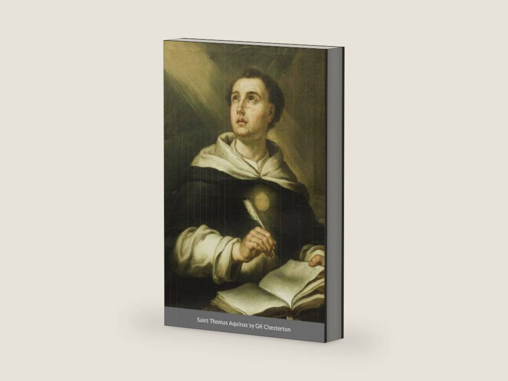 Saint Thomas Aquinas by GK Chesterton by Sister Maria | barcode:9781716965210 | source:'9781716965210-right-three-quarter.jpg