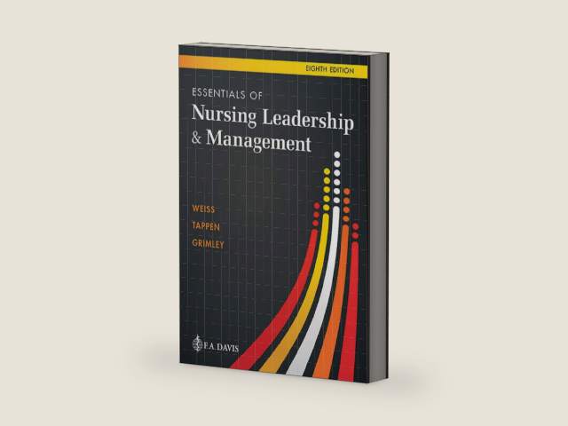 Essentials of Nursing Leadership & Management by Sally A. Weiss | barcode:9781719646581 | source:'9781719646581-right-three-quarter.jpg