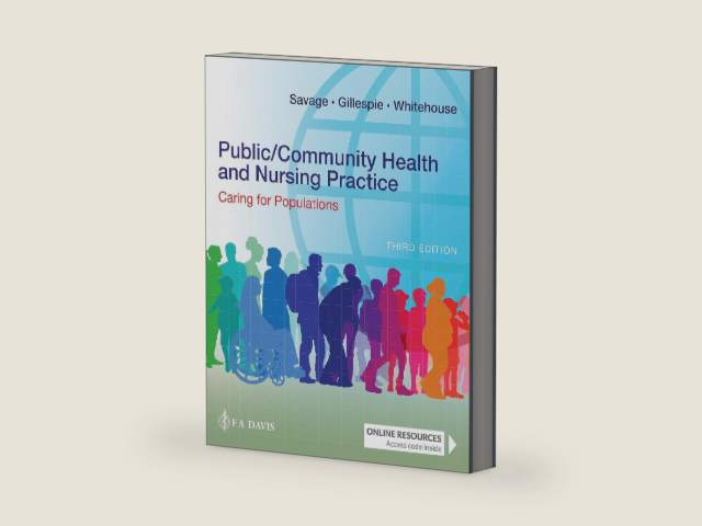 Public/Community Health and Nursing Practice: Caring for Populations by Christine L. Savage | barcode:9781719647144 | source:'9781719647144-right-three-quarter.jpg