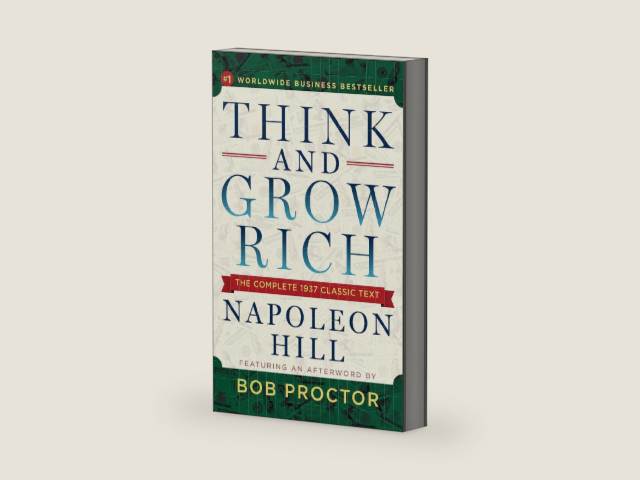 Think and Grow Rich: The Complete 1937 Classic Text Featuring an Afterword by Bob Proctor by Napoleon Hill | barcode:9781722526245 | source:'9781722526245-right-three-quarter.jpg