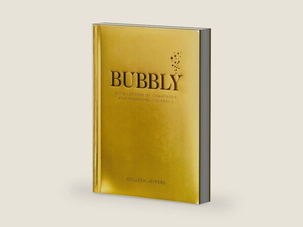 Bubbly: A Collection of Champagne and Sparkling Cocktails by Colleen Jeffers | barcode:9781732512658 | source:'9781732512658-right-three-quarter.jpg