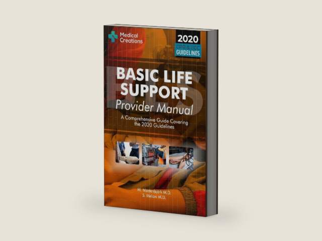 Basic Life Support Provider Manual - A Comprehensive Guide Covering the Latest Guidelines (Bls, ACLS and Pals) by S Meloni M D | barcode:9781734741322 | source:'9781734741322-right-three-quarter.jpg