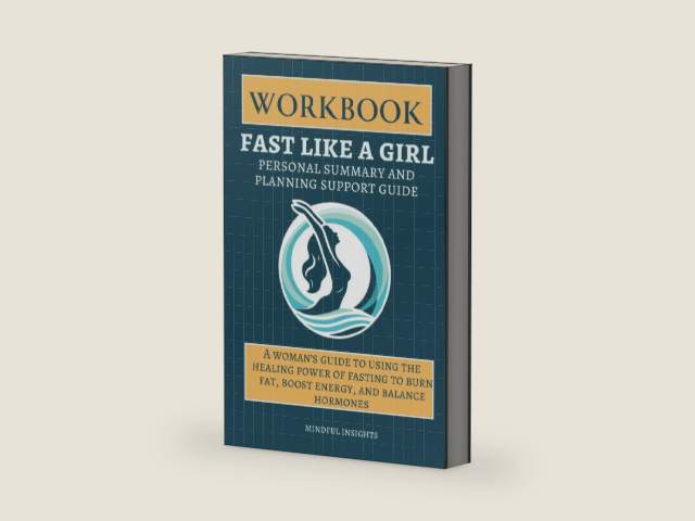 Workbook For Fast Like A Girl: Personal Planning Summary and Support Guide for the Book by Dr Mindy Pelz by Julia Henderson | barcode:9781738422371 | source:'9781738422371-right-three-quarter.jpg