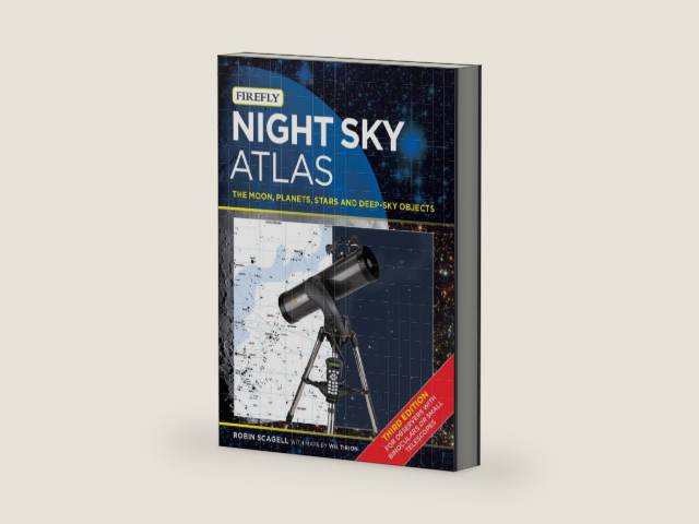 Night Sky Atlas: The Moon, Planets, Stars and Deep-Sky Objects by Robin Scagell | barcode:9781770859005 | source:'9781770859005-right-three-quarter.jpg