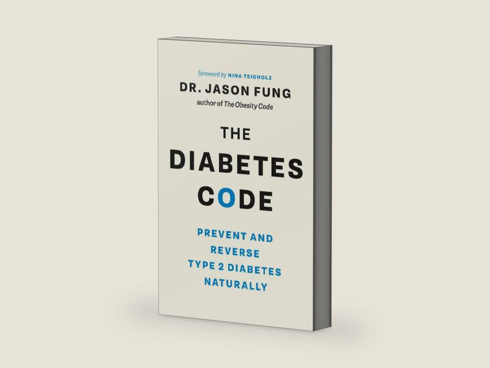 The Diabetes Code: Prevent and Reverse Type 2 Diabetes Naturally by Dr. Jason Fung | barcode:9781771642651 | source:'9781771642651-right-three-quarter.jpg