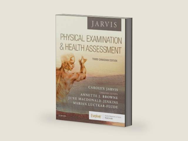 Physical Examination and Health Assessment: Canadian Edition by Carolyn Jarvis | barcode:9781771721547 | source:'9781771721547-right-three-quarter.jpg